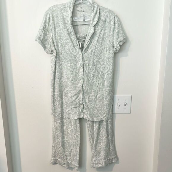 Haven Well Within Paisley 2 Pc Pajama Set S - Picture 1 of 8